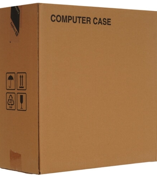 Компьютерный корпус ExeGate EX278399RUS Miditower ExeGate XP-329S Black, ATX, (XP500, Black,120мм), 2хUSB, Audio