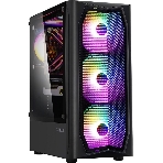 Компьютерный корпус MidiTower Zalman N4 black (ATX,Window, 6xRGb fan, USB 2.0 x2, USB 3.0x1, без БП) (N4 rev.1), фото7
