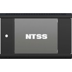 Шкаф коммутационный NTSS NTSS-W12U6045GS (NTSS-W12U6045GS-BL) настенный 12U 570x450 мм пер. дв. стекл 60 кг черный 350 мм 22.2 кг 220 град. 635 мм IP20 сталь, фото10