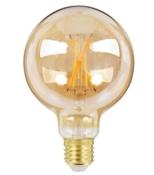 Лампа cветодиодная Gauss Smart Home Filament G95 7W 740lm 2500К E27 диммируемая LED