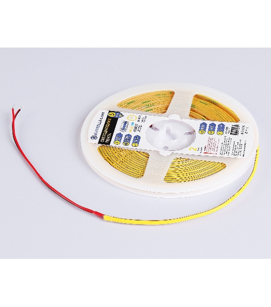 Светодиодная лента Ambrella light GS4602 COB 384Led/ 7W m/ 24V IP20 4500K/ 5m*3mm*2mm (2 конт.)