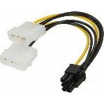 Кабель питания Ningbo RTL-C32 PCI-E 6pin/2xMolex, фото2