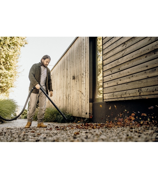 Строительный пылесос Karcher WD 3 S V-17/4/20 желтый, 1000 Вт, уборка сухая/сбор воды, пылесборник мешок/контейнер, 17 л