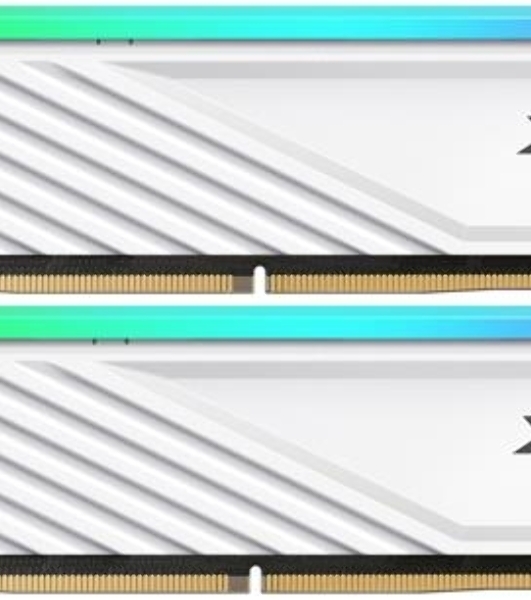 Оперативная память XPG Lancer Blade, DDR5, 32GB (2x16GB), 6400MHz, CL32, DIMM, с радиаторами, RGB, белый