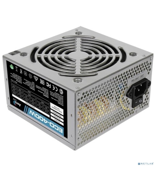 Блок питания Aerocool/Formula ECO-400W, 400Вт, 120мм, серый