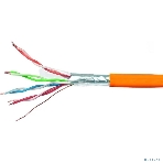 Кабель Cablexpert FPC-5051E-LSZH-4-CU indoor, FTP-LSZH 4x2x0.51, медный, кат.5e, однож., 305м, box, оранжевый, фото2