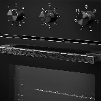 Встраиваемый духовой шкаф Monsher MOE 4563 Noir, электрический, High-Tech, объем 50 л, конвекция, гриль, 3 стекла в дверце, съемные стекла, съемная дверца, телескопические направляющие, черный, фото2