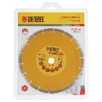 Диск алмазный отрезной Denzel ф230 х 22,2 мм, Сплошной, мокрое резание, HWD92, фото8