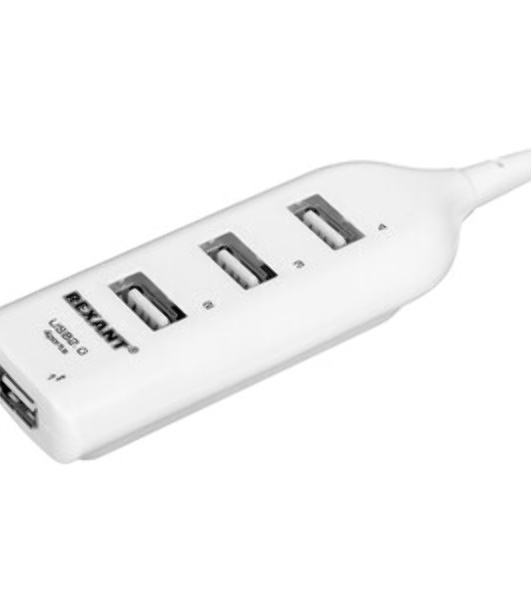 Разветвитель USB 2.0 Rexant на 4 порта