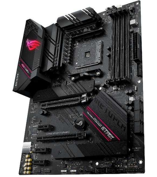 Материнская плата ASUS ROG STRIX B550-F GAMING, AM4, AMD B550, 4xDDR4, 6xSATA, 2xM.2, 1xPCI-E 3.0 x16, 1xPCI-E 4.0 x16, 3xPCI-E x1, 1xDP, 1xHDMI, 1x 2.5Gb LAN, 1xUSB 3.2 Gen 2, 4xUSB 3.2 Gen 1, 2xUSB 2.0, 5x3.5 мм, 7.1, ATX