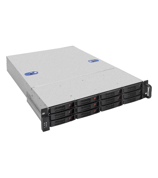 Серверный корпус ExeGate Pro 2U660-HS12 (RM 19', высота 2U, глубина 660, БП 2U-920ADS, 12xHotSwap)