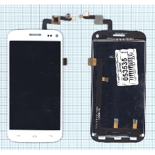 Дисплей для Micromax A200 Canvas Turbo Mini белый
