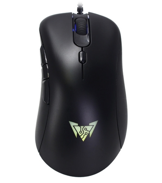 Мышь проводная Crown CMGM-904 черный, 7000 dpi, USB, кнопки - 7