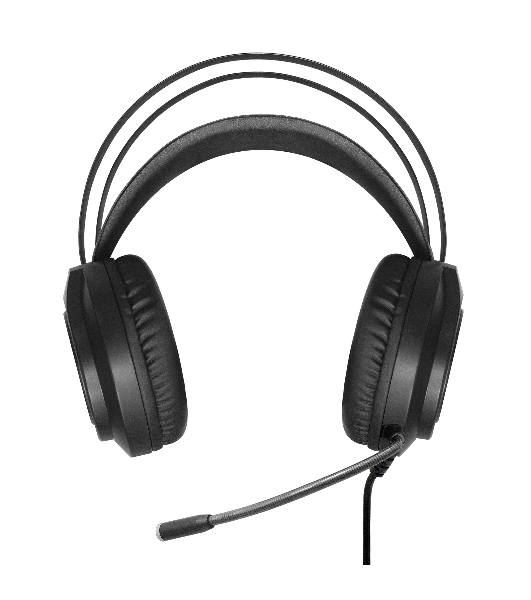 Гарнитура Exegate Cosmos HS-702GL чёрный, проводная, USB, виртуальный звук 7.1, подсветка