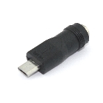 Переходник 5,5x2,1 мама на Micro USB папа 5 Pin, фото2