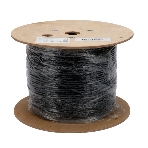 Кабель Cablexpert FPC-5051E-4-CU-OUT, FTP outdoor 4x2x0.51, медный, FLUKE TEST, кат.5e, однож., 305м, катушка, черный, фото 1