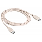 Кабель-удлинитель USB2.0 Buro USB2.0-AM/AF-3 A(m)/A(f) (3м), фото4