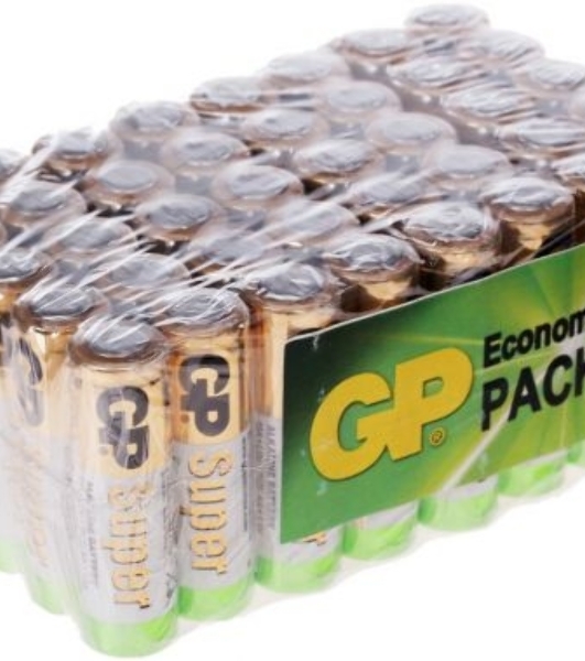Батарея GP Super Alkaline 15A LR6 AA (40шт)