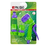 Набор для подключения шланга Palisad 3/4' пистолет 7 режимов, адаптер, 2 соединителя, фото2