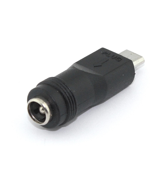 Переходник 5,5x2,1 мама на Micro USB папа 5 Pin