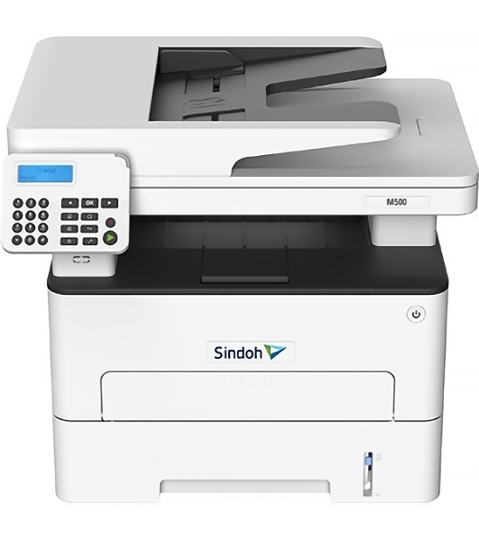 МФУ лазерное Sindoh M500 МОНОХРОМ А4,принтер/копир/сканер/факс 34 стр/мин,Wi-Fi. AirPrint,ADF 50,стартовый тонер в компл 700 отп.