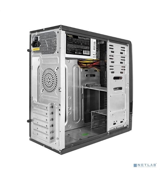 Компьютерный корпус Miditower ExeGate UN-604-UNS450 (ATX, БП UNS450 с вент. 12см, 2хUSB+2хUSB 3.0, аудио, черный)