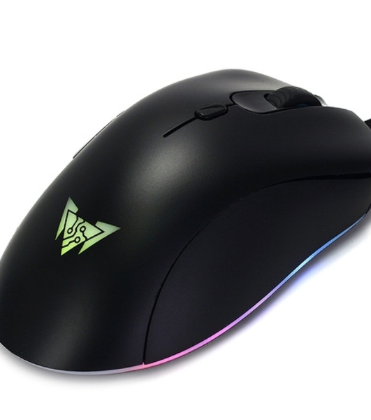 Мышь проводная Crown CMGM-904 черный, 7000 dpi, USB, кнопки - 7