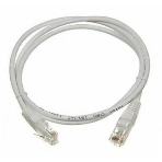 Патч-корд LANMASTER TWT RJ-45 (m)-RJ-45 (m) cat.5e 0.5м серый, фото2