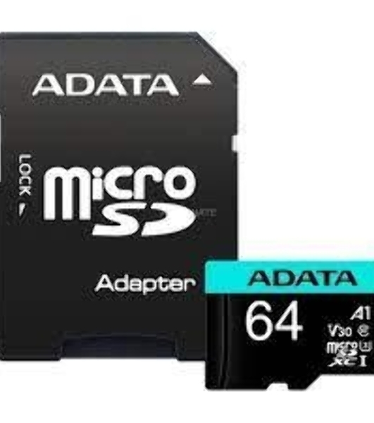 Флеш карта MICROSDXC UHS-I U3 V30S A2 100/75 MB/s 64Gb RETAIL W/1 ADAPTER