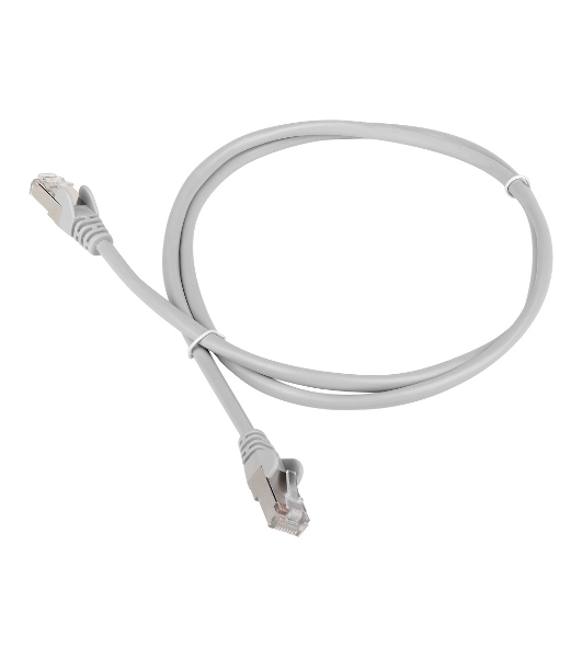 Патч-корд LANMASTER LSZH FTP cat.6, 5.0 м, серый
