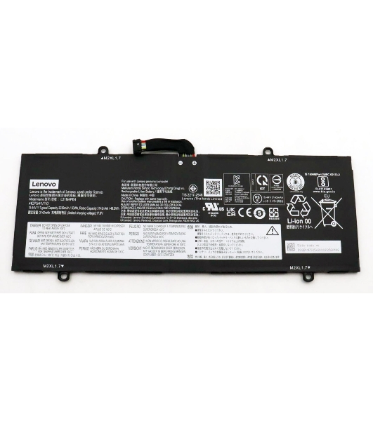 Аккумуляторная батарея для ноутбука Lenovo IdeaPad Duet 5 12IAU7 12IRU8 (L21M4PE4) 15.44V, 50Wh