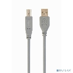 Кабель Filum USB 2.0, 1.8 м., серый, разъемы: USB A male-USB B male, пакет. (FL-C-U2-AM-BM-1.8M), фото 1