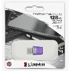 Флешка USB Kingston DataTraveler microDuo 3C (DTDUO3CG3/128Gb), 128Gb, USB 3.2 Gen 1/Type-C, R/W 200/15, фиолетовый, фото8
