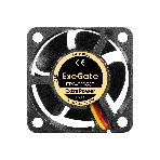 Вентилятор для корпуса ExeGate ExtraPower EP04020S3P черный, 40 мм, 7000 об/мин, 32 дБ, 3 pin, фото4