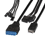 Компьютерный корпус Miditower ExeGate XP-334UC-UNS500 (ATX, БП UNS500 с вент. 12см, 1хUSB/1хUSB 3.0/1хTypeC, аудио, черный), фото4