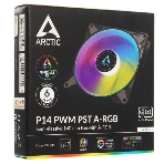 Вентилятор для корпуса ARCTIC P14 PWM PST A-RGb 0dB черный - retail (ACFAN00239A), фото7