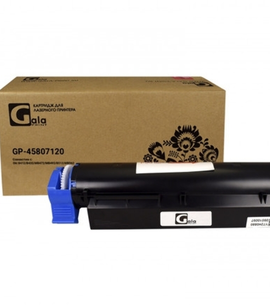 Картридж GalaPrint GP-45807120 для принтеров Oki B412/B432/MB472/MB492/B512/MB562 7000 копий