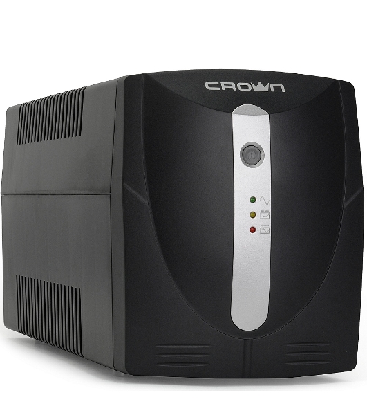 Источник бесперебойного питания Crown CMU-1000X/1000 ВА/600 Вт/3 x евророзетка с заземлением (Schuko)