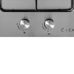 Газовая варочная панель LEX GVS 320 IX1000/3000Вт 2конфорки нерж.сталь, фото5