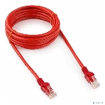 Патч-корд UTP Cablexpert cat.5e, 3м, литой, многожильный, красный, фото4