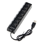 USB-концентратор Gembird UHB-U2P7-01, USB 2.0, 7хUSB, USB, фото7