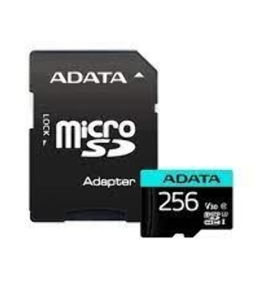 Флеш карта MICRO SDXC 256Gb W/AD. AUSDX256GUI3V30SA2-RA1 ADATA