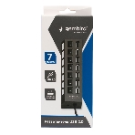 USB-концентратор Gembird UHB-U2P7-01, USB 2.0, 7хUSB, USB, фото6