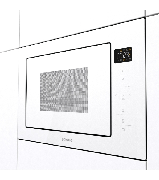 Микроволновая печь Gorenje BM251SG2WG 25 л, 900 Вт, белый (встраиваемая)