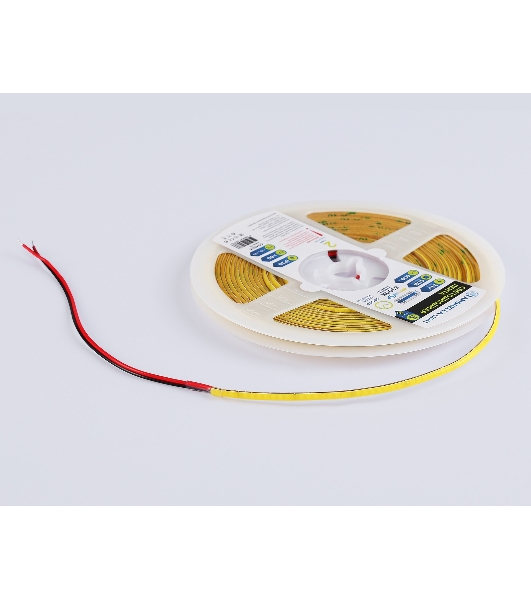 Светодиодная лента Ambrella light GS4603 COB 384Led/ 7W m/ 24V IP20 6500K/ 5m*3mm*2mm (2 конт.)