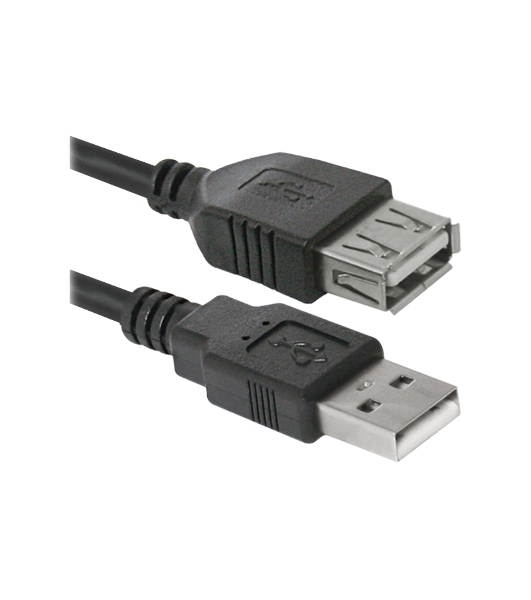 Кабель USB Defender USB02-17 USB2.0 AM-AF, 5.0м
