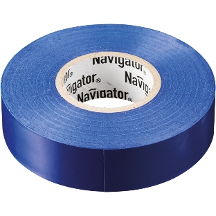 Изолента ПВХ Navigator 15 мм (рул.20м) син. NIT-B15-20/B