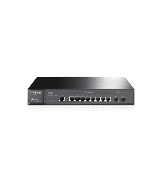 Коммутатор TP-Link SMB TL-SG3210 JetStream 8-Port Gigabit L2 Lite Managed Switch with 2 SFP Slots