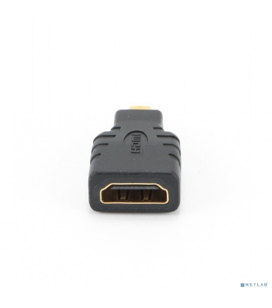Переходник Gembird Переходник HDMI-microHDMI 19F/19M, золотые разъемы, пакет