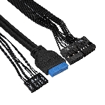Компьютерный корпус Miditower ExeGate XP-340U-UNS350 (ATX, БП UNS350 с вент. 12см, 1хUSB/2хUSB 3.0, аудио), фото5